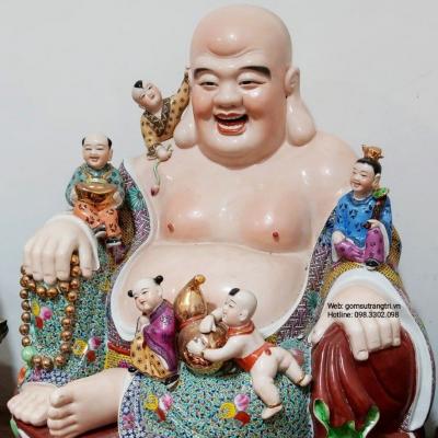 TƯỢNG PHẬT DI LẶC NGŨ PHÚC LÂM MÔN